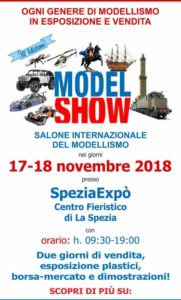Hobby Model Expo La Spezia 2018 Locandina