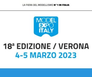 Edizione 18 Model Expo Italy Verona 2023 Banner