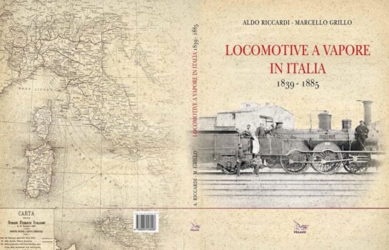 Copertina libro Locomotive a vapore in Italia 1839-1885 Pegaso Edizioni