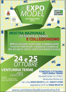 Locandina fiera Expo Model Venturina 2015