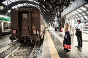 Treno storico Milano Centrale