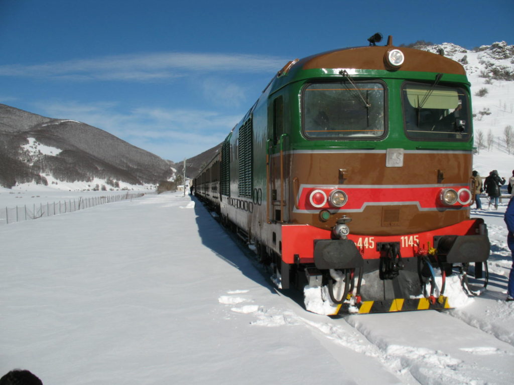 Treno della neve Sulmona Roccaraso