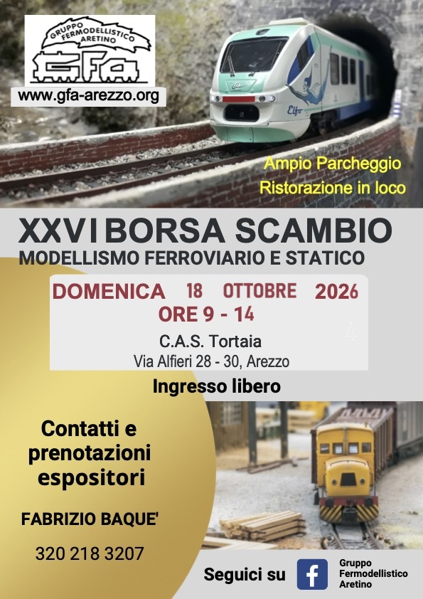 BORSA SCAMBIO | Domenica 18 Ottobre 2026 appuntamento ad Arezzo