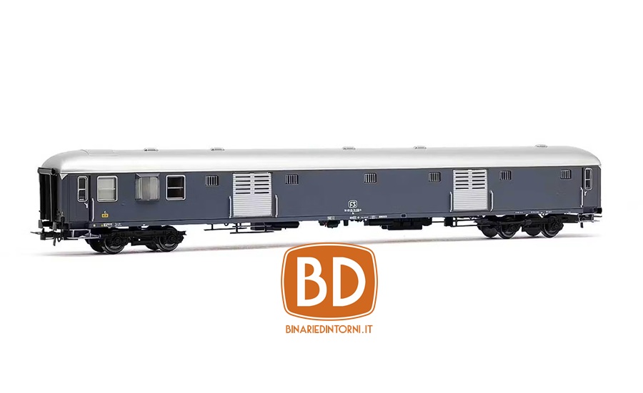 MODELLISMO | Rivarossi consegna due nuove versioni di bagagliai Tipo UIC X 1968 e UIC X 1970